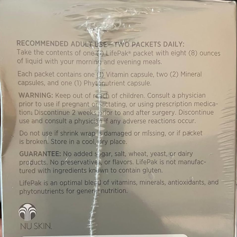 Nu Skin Pharmanex LifePak Anti-Aging Formula